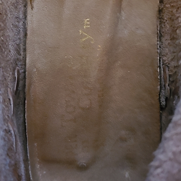 Tan Leather Size 7 Booties - Picture 6 of 9